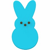 Peeps Bunny Squishy Toy Asst