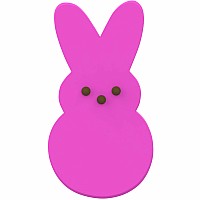 Peeps Bunny Squishy Toy Asst