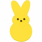 Peeps Bunny Squishy Toy Asst