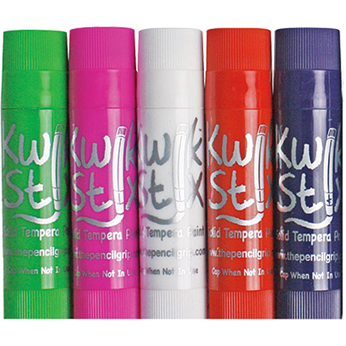 Kwik Stix Tempera Paint Sticks - 12 Classic Colors from The Pencil