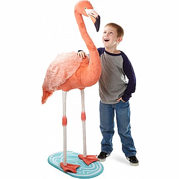 melissa and doug scarlet flamingo