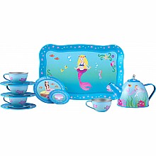 Mermaid Tin Tea Set