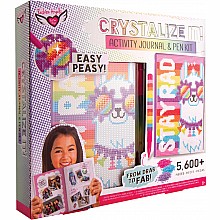 Fashion Angels Crystalize It! Activity Journal & Pen Kit