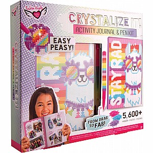 Fashion Angels Crystalize It! Activity Journal & Pen Kit