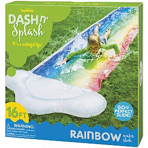 Dash n' Splash Rainbow Water Slide
