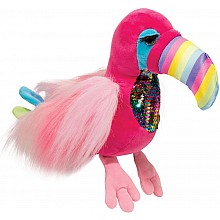 Douglas Rainbow Fuzzles Vivian Pink Toucan
