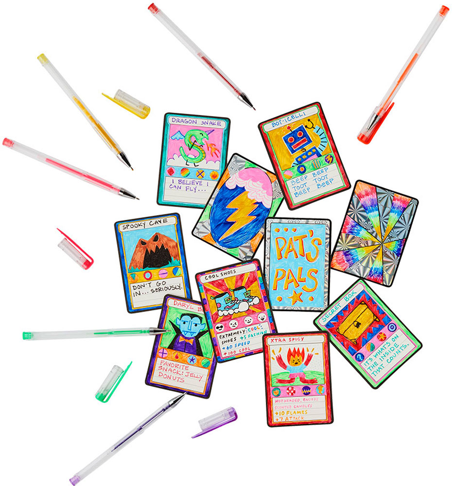 Summer Activity Class: Make Your Own Trading Cards! - The Good Toy Group