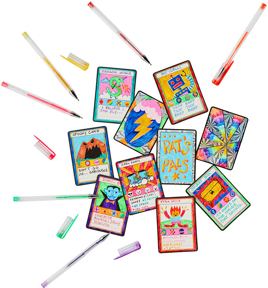 Summer Activity Class Make Your Own Trading Cards The Good Toy Group