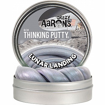 Crazy Aaron's Glow Thinking Putty Lunar Landing - Limited Edition