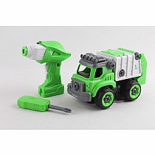 Power Driver City Squad Garbage Truck