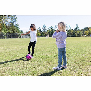 7" Glitter Soccer Ball Butterfly