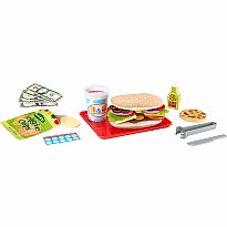 Melissa & Doug Wooden Slice & Stack Sandwich Counter