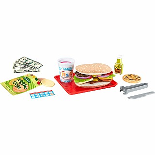 Melissa & Doug Wooden Slice & Stack Sandwich Counter