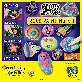 Glow in the Dark Rock Painting Kit