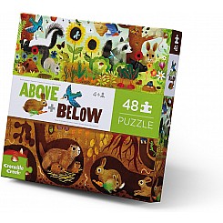 Above + Below Floor Puzzle - Backyard Discovery 48 pc