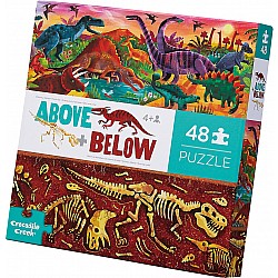 Above + Below "Dinosaur World" (48 Pc Floor Puzzle)