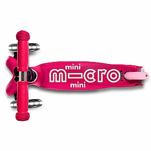 Micro Kickboard Mini Deluxe LED Scooter - Pink