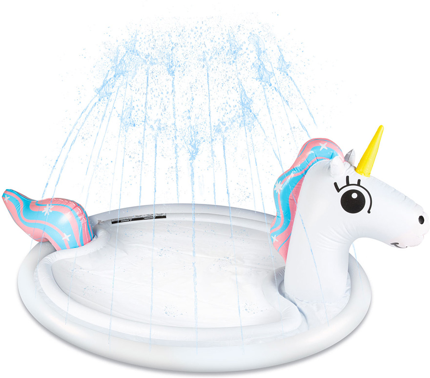 tesco inflatable unicorn sprinkler