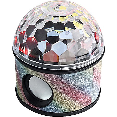 LED Fun Light Speaker - Rainbow Glitter