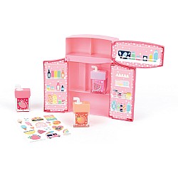 Mini Fridge Lip Gloss Set