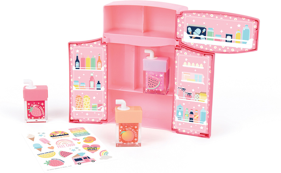 Mini Fridge Lip Gloss Set - The Toy Box Hanover