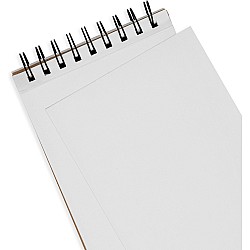 DIY White Paper Sketchbook - Small