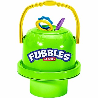 Fubbles No-Spill Big Bubble Bucket with Solution