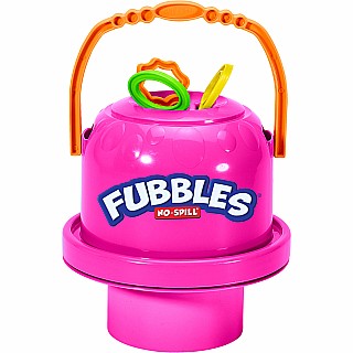 Fubbles No-Spill Big Bubble Bucket with Solution