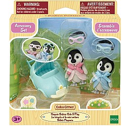 Calico Critters Penguin Babies Ride 'n Play