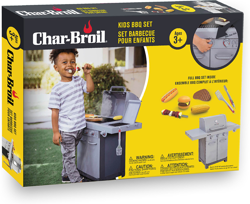 Red Toolbox Char-Broil Kid BBQ Set - Imagine That Toys