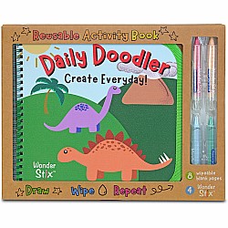 Daily Doodler Activity Book - Dino