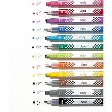 Stamp a Square Double-Ended Markers - Set of 12