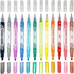 Stamp a Square Double-Ended Markers - Set of 12