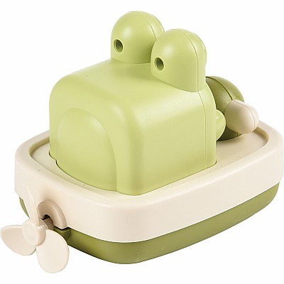 Little Frog - Wind Up Frog in Boat