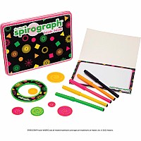 The Original Spirograph Neon Tin