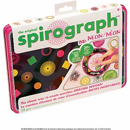 The Original Spirograph Neon Tin