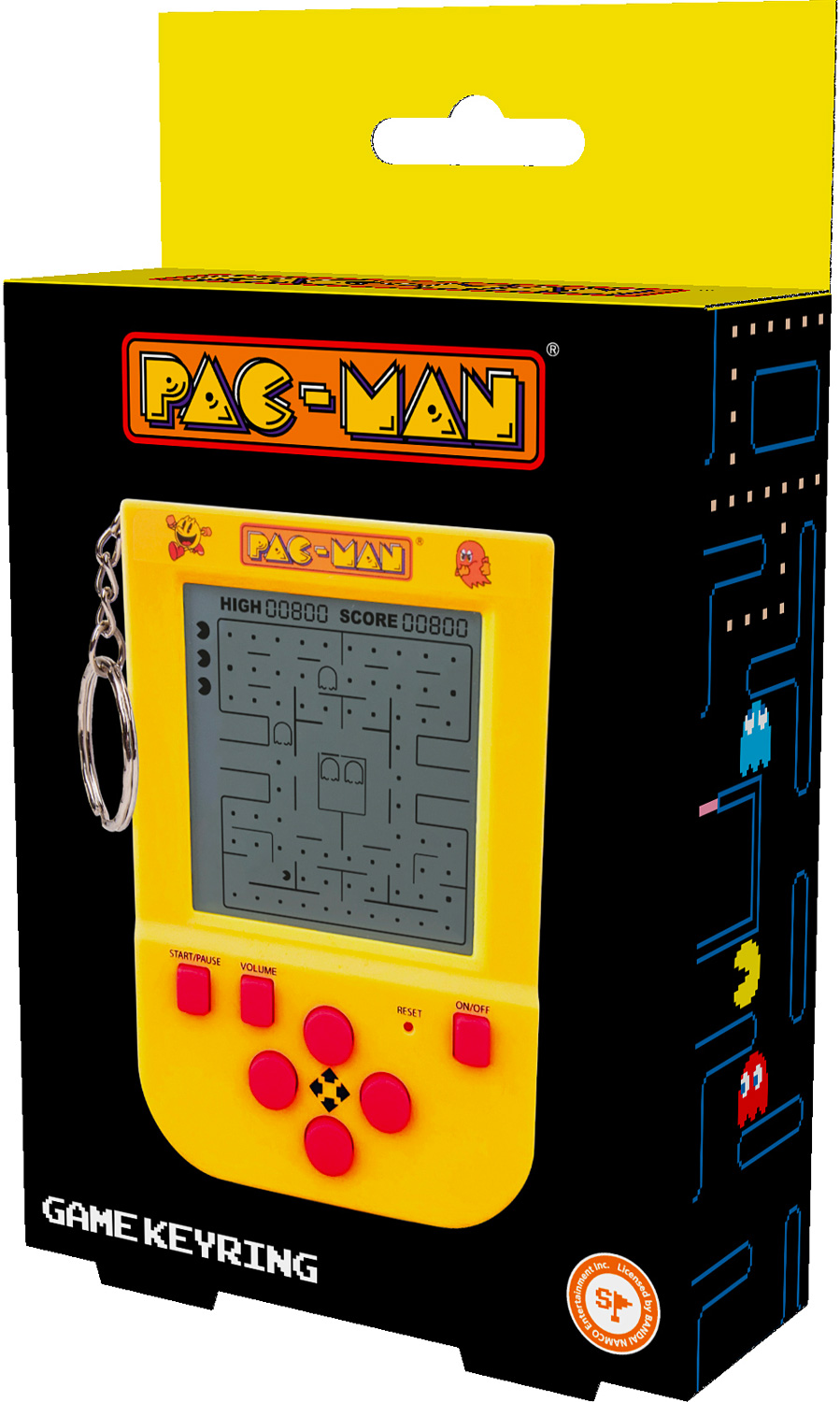 Pac-Man Keyring Arcade Game