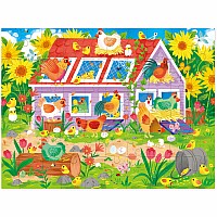 Chicken Coop Puzzle 50 pc