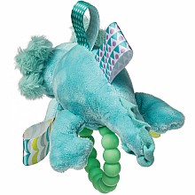 Taggies Fizzy Axolotl Teether Rattle Aqua