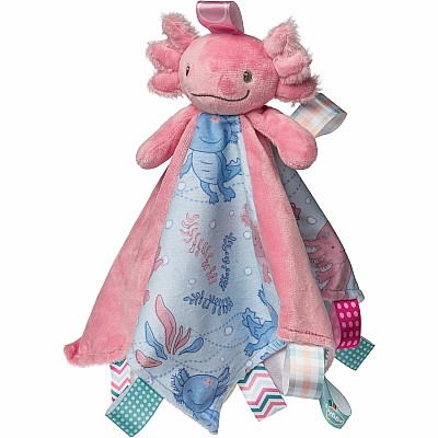Taggies Lizzy Axolotl Character Blanket Pink