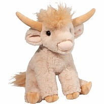 Laddie Cream Highland Cow Soft