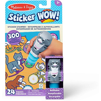 Sticker Wow! Cat