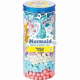 Bead Jewelry Jar - Mermaid