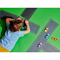 Sidewalk Chalk Race Cars