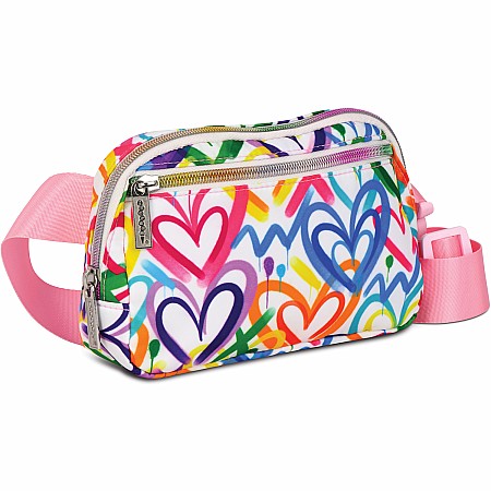 Corey Paige Hearts Belt Bag