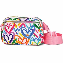 Corey Paige Hearts Belt Bag