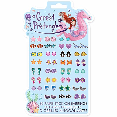 Great Pretenders Mermaid Sticker Earrings