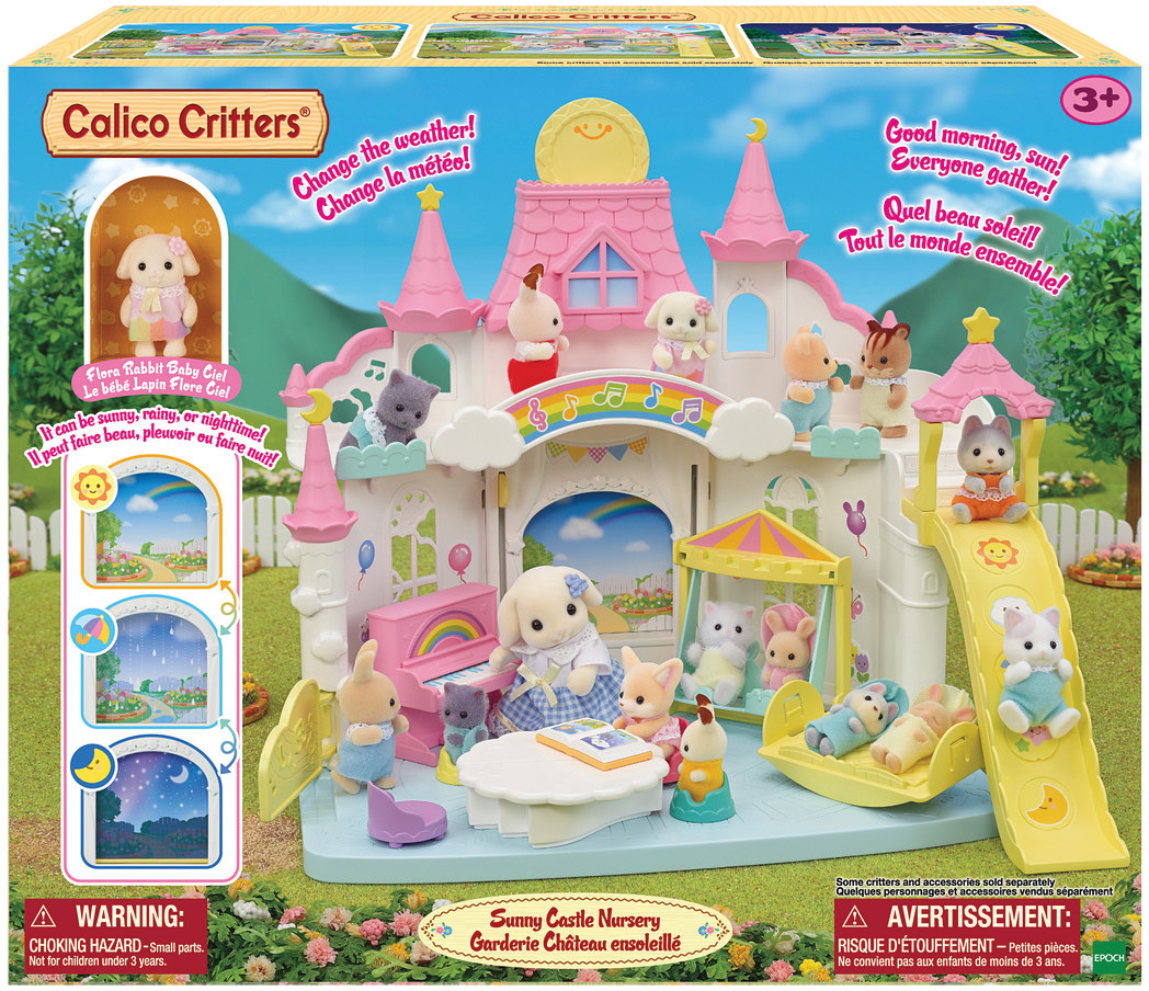 Calico Critters Sunny Castle Nursery