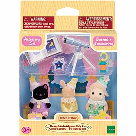 Calico Critters Nursery Friends - Sleepover Party Trio