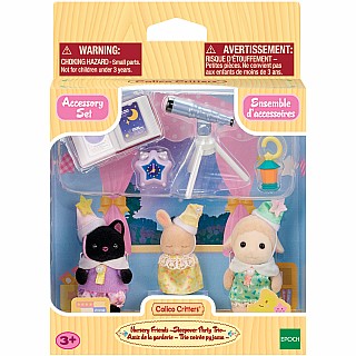 Calico Critters Nursery Friends - Sleepover Party Trio